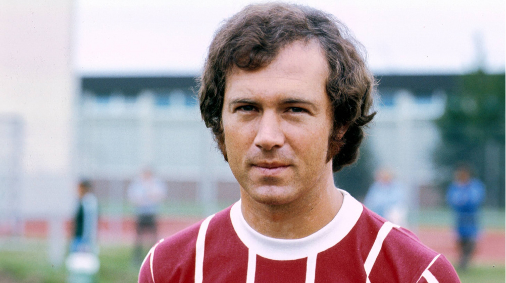 Franz Beckenbauer stepping out from defence to influence play