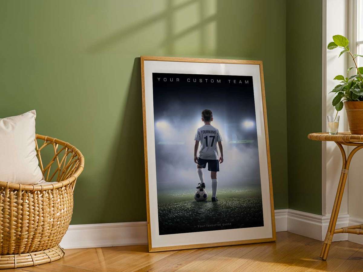 Parents and children celebrating a young player who receives a brightly wrapped award labeled with a thoughtful, positive…