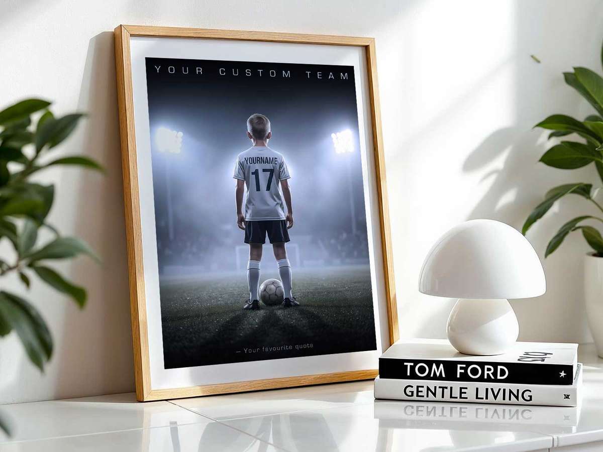 Hand-drawn player portrait on textured paper capturing a favorite player's silhouette and signature moves