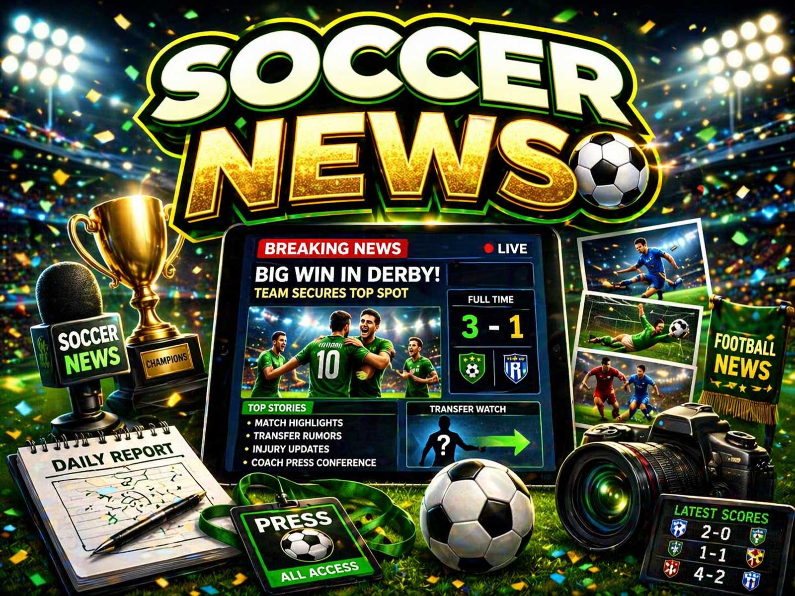 Soccer room ideas
